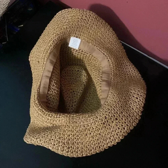 Stylish Tan Woven Hat - Picture 5 of 5